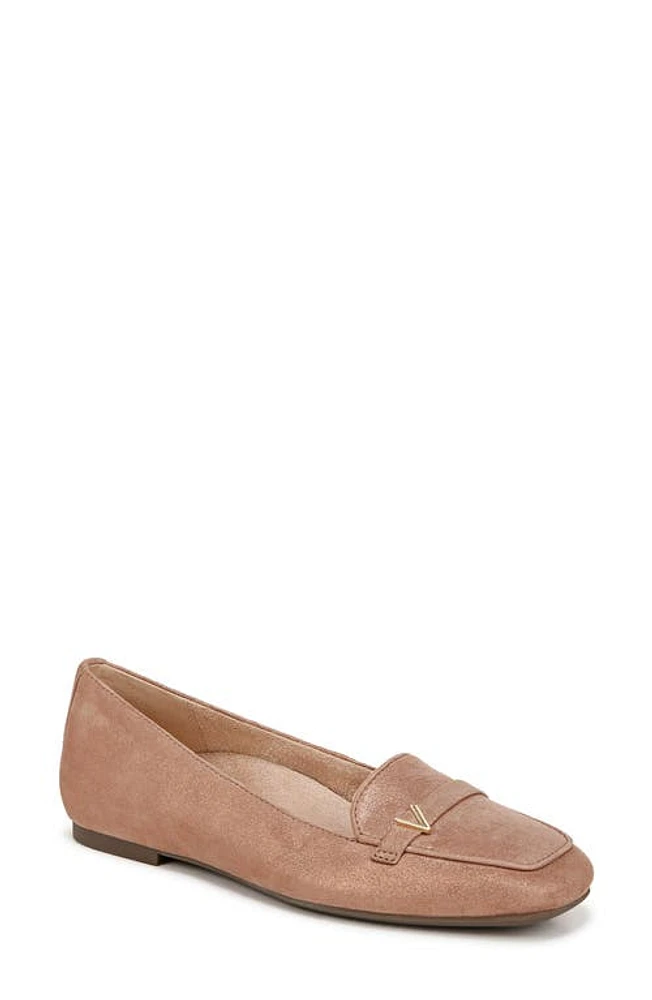 Vionic Hayes Square Toe Loafer Rose Gold at Nordstrom,