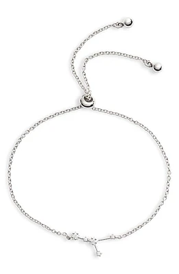 Sterling Forever Zodiac Bracelet in Silver Cancer at Nordstrom