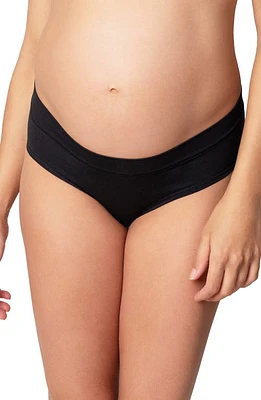 Ingrid & Isabel 3-Pack Cooling Maternity Briefs Black at Nordstrom,