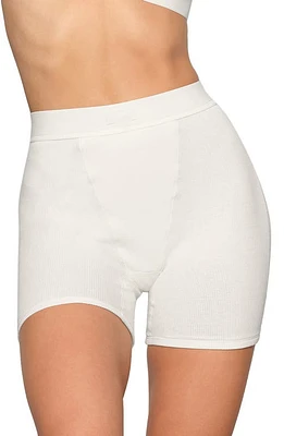 SKIMS Stretch Cotton Rib Boxers at Nordstrom,