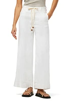 Joe's The Addison High Waist Ankle Wide Leg Linen Blend Pants at Nordstrom,