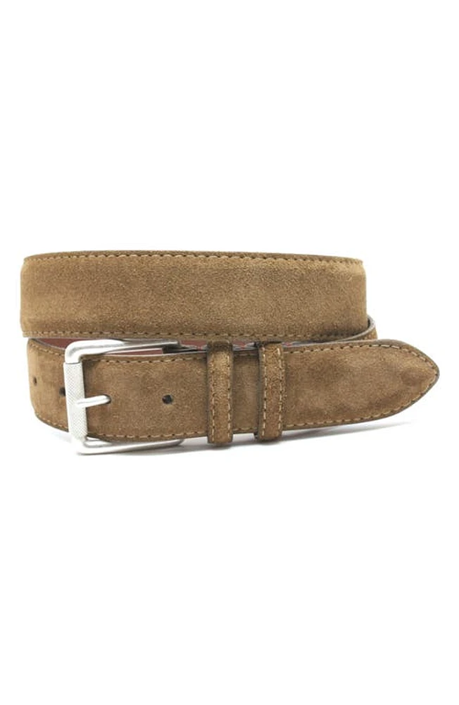 Torino Suede Belt Whiskey at Nordstrom,