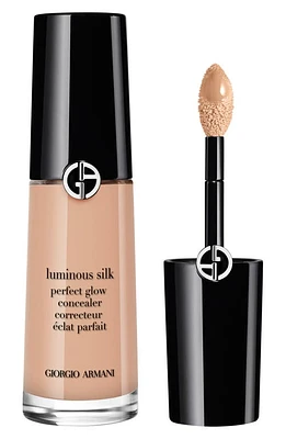 ARMANI beauty Luminous Silk Hydrating & Brightening Concealer in 5.25 Medium/pink at Nordstrom