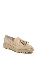 Franco Sarto Carolyn Tassel Loafer Natural Beige at Nordstrom,