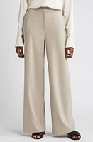 Nordstrom Flat Front Wide Leg Pants at Nordstrom,