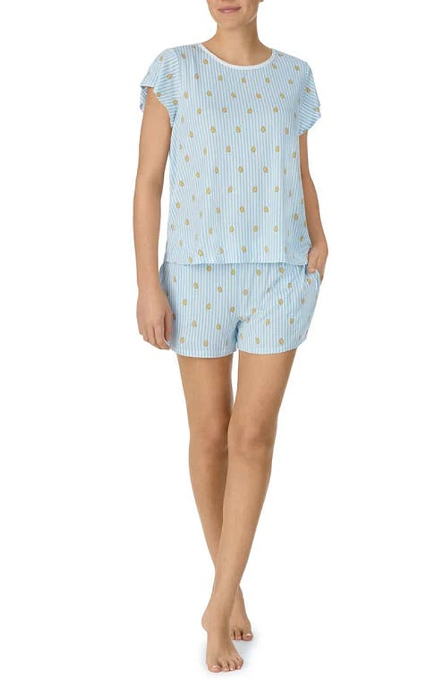 Kate Spade New York short pajamas Blue Stripe at Nordstrom,