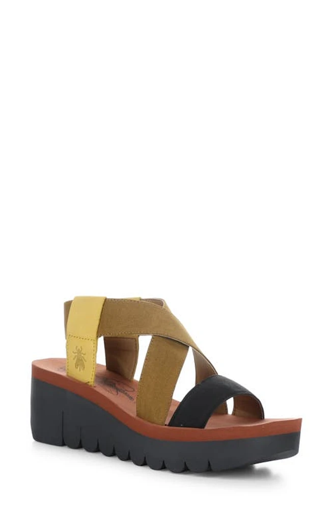 Fly London Yaby Platform Wedge Sandal at Nordstrom,