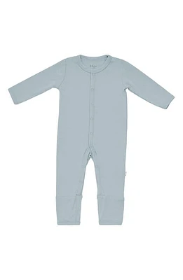 Kyte BABY Zip-Up Romper in Fog at Nordstrom