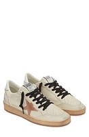 Golden Goose Ball Star Low Top Sneaker White/Ash Rose at Nordstrom,