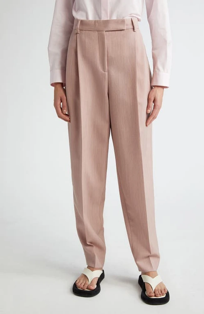 PARTOW Bacall Virgin Wool Pants Rose at Nordstrom,