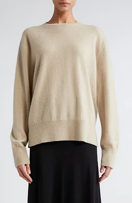 TOTEME Cashmere Crewneck Sweater Fawn at Nordstrom,