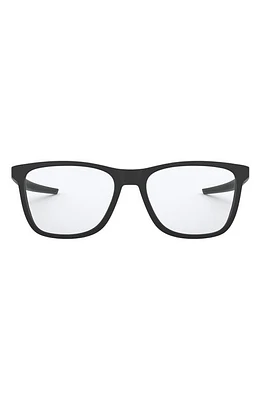 Oakley Centerboard 55mm Square Optical Glasses in Shiny Black at Nordstrom