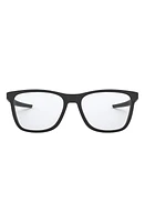 Oakley Centerboard 55mm Square Optical Glasses in Shiny Black at Nordstrom