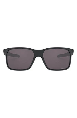 Oakley Portal X 61mm Sport Sunglasses in Carbon/Prizm Grey at Nordstrom