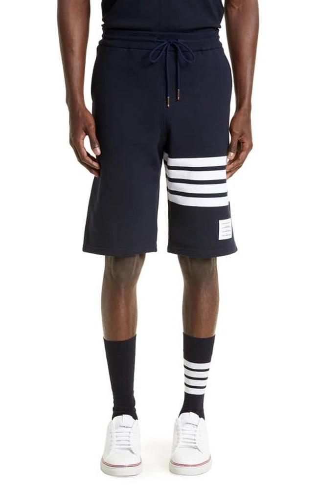 Thom Browne Four Bar Sweat Shorts at Nordstrom,