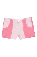 Joe's Kids' Avril Colorblock Cotton Corduroy Shorts Hot Pink at Nordstrom,