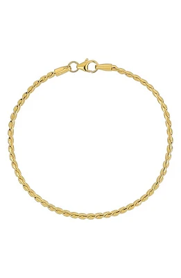 Bony Levy Kiera 14K Gold Twisted Chain Bracelet in 14K Yellow Gold at Nordstrom