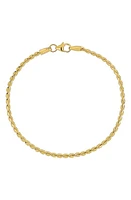 Bony Levy Kiera 14K Gold Twisted Chain Bracelet in 14K Yellow Gold at Nordstrom