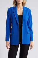 Nordstrom Boyfriend Blazer Blue Surf at Nordstrom,