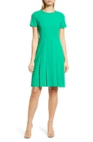 Tahari ASL Fit & Flare Stretch Crepe Dress at Nordstrom,