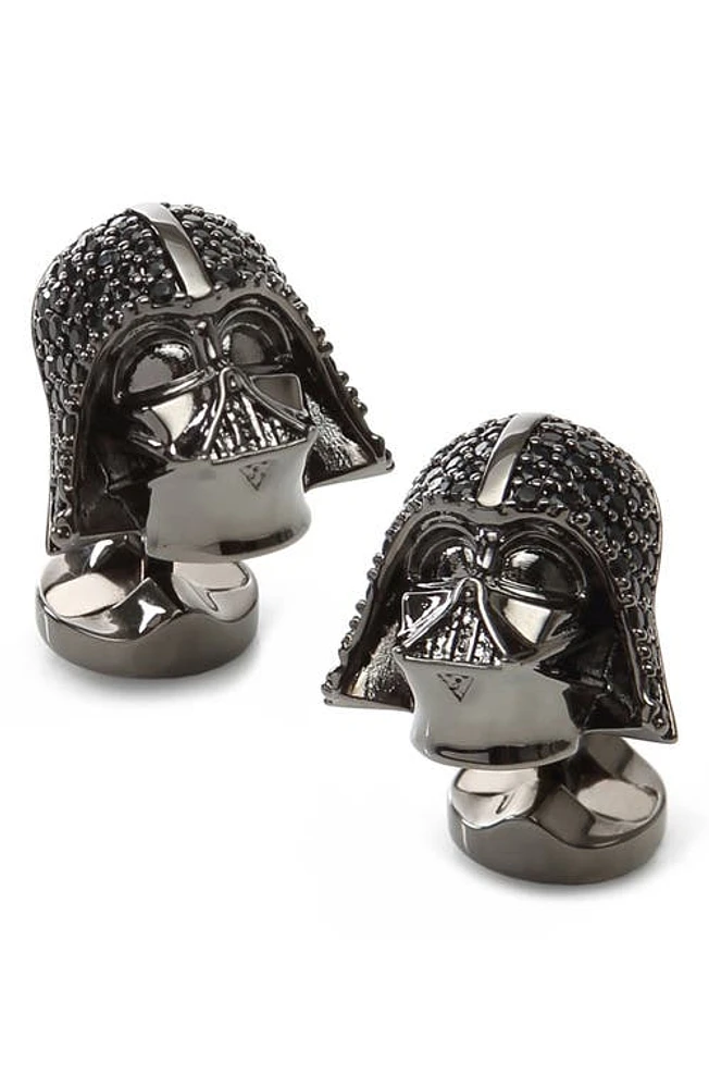 Cufflinks, Inc. Men's Star Wars Darth Vader Crystal Cuff Link & Stud Set in Black at Nordstrom