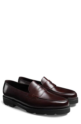 John Lobb Lopez Penny Loafer Brown at Nordstrom,