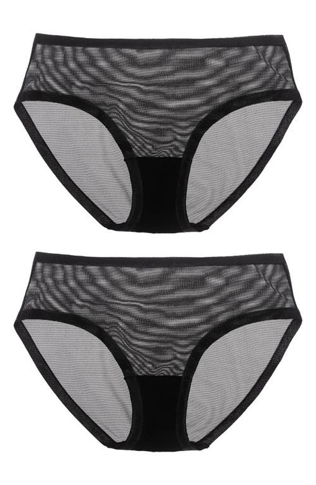 EBY 2-Pack Sheer Panties at Nordstrom,