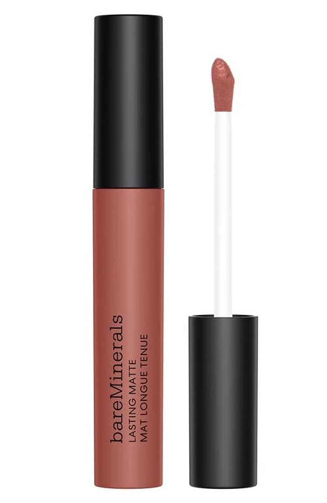 bareMinerals Mineralist Lasting Matte Liquid Lipstick in Brave at Nordstrom