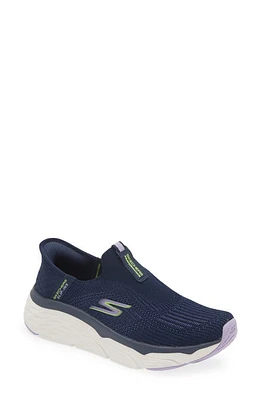 SKECHERS Max Cushioning Elite Sneaker Navy/Lavender at Nordstrom,