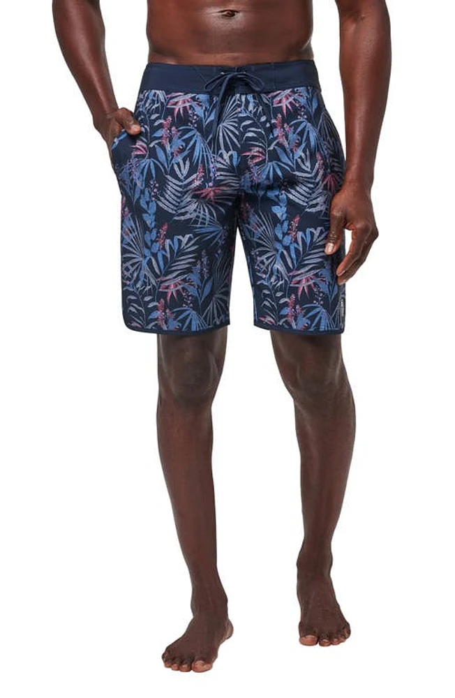 TravisMathew Cool as a Coconut Board Shorts Total Eclipse at Nordstrom,