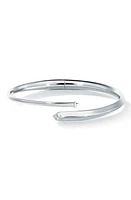 De Beers Forevermark Avaanti Diamond Bypass Bangle in White Gold at Nordstrom