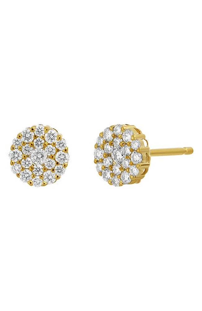 Bony Levy Mika Pavé Diamond Stud Earrings in 18K Gold at Nordstrom