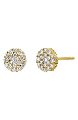 Bony Levy Mika Pavé Diamond Stud Earrings in 18K Gold at Nordstrom