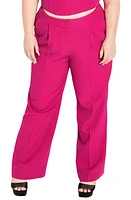 City Chic Alexis High Waist Wide Leg Pants at