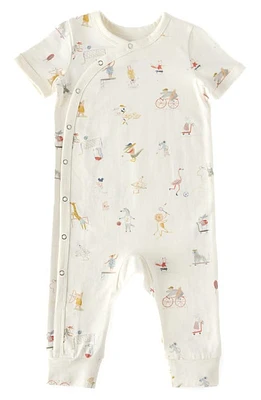 Pehr Print Organic Cotton Romper Jungle Gym at Nordstrom,