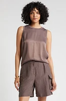 Nordstrom Rib Trim Tank Top at Nordstrom,