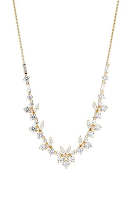 Nadri Chiara Cubic Zirconia Cluster Necklace in Gold at Nordstrom