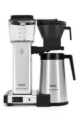 Moccamaster KBGT Thermal Coffee Brewer in Polished Silver at Nordstrom