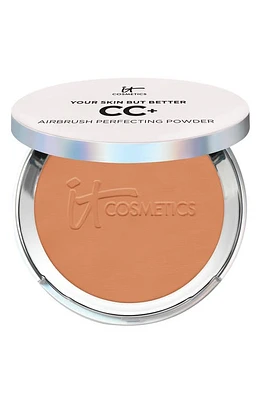 IT Cosmetics Your Skin But Better CC+ Airbrush Perfecting Powder in Rich at Nordstrom