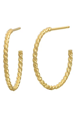 Bony Levy 14K Gold Twist Hoop Earrings in 14K Yellow Gold at Nordstrom