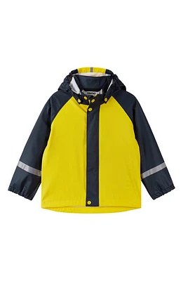 Reima Kids' Vesi Waterproof Hooded Raincoat Yellow at Nordstrom,