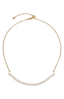 Ted Baker London Mellri Icon Cubic Zirconia Necklace in Gold Tone/Clear Crystal at Nordstrom