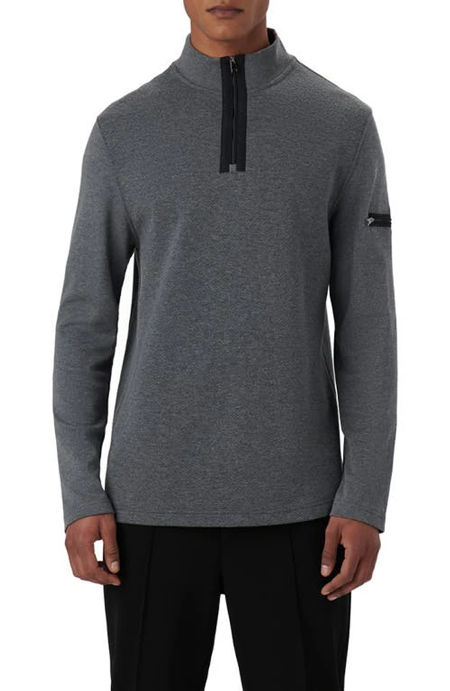 Bugatchi Quarter Zip Pullover at Nordstrom