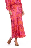 FIFTEEN TWENTY Faena Floral Print Maxi Skirt Pink at Nordstrom,