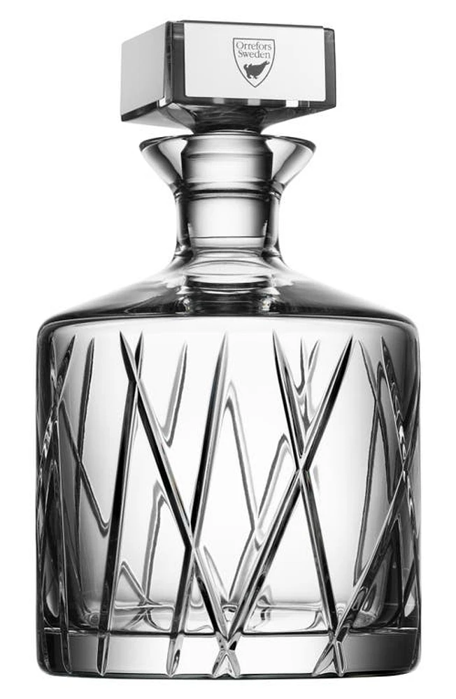 Orrefors City Crystal Decanter in Clear at Nordstrom