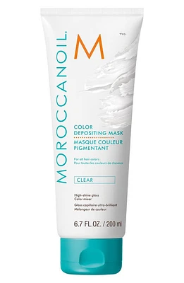 MOROCCANOIL High Shine Gloss Color Depositing Mask Clear at Nordstrom, Size 6.7 Oz