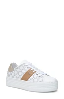 NeroGiardini Logo Platform Sneaker White at Nordstrom,