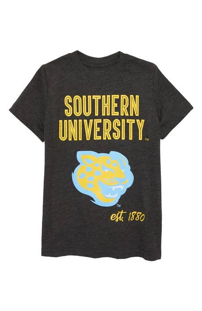 HBCU Pride & Joy Kids' Southern University Graphic Tee Dark Heather Gray at Nordstrom,