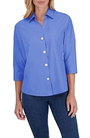 Foxcroft Paityn Non-Iron Cotton Shirt at Nordstrom,