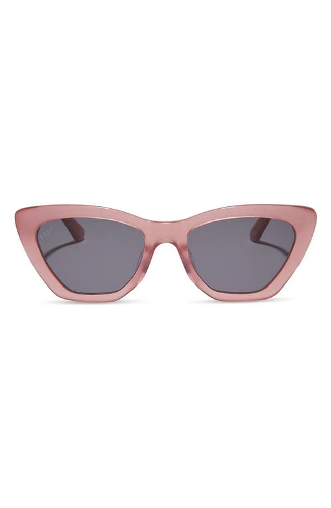 DIFF Camila 56mm Gradient Square Sunglasses in Guava /Grey at Nordstrom